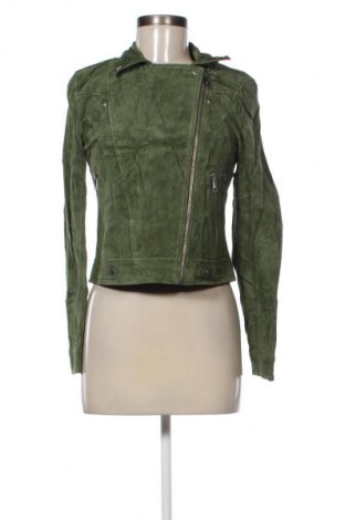 Damen Lederjacke Vero Moda, Größe S, Farbe Grün, Preis € 103,80