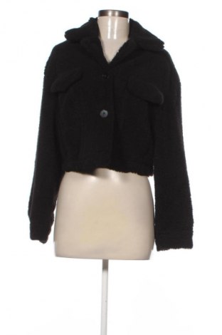 Palton de femei Bershka, Mărime M, Culoare Negru, Preț 244,99 Lei