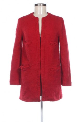 Dámsky kabát  Zara, Veľkosť S, Farba Červená, Cena  18,95 €