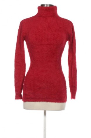 Damen Rollkragen Cosmoda, Größe M, Farbe Rot, Preis 5,99 €