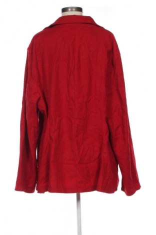 Damen Blazer SHEIN, Größe 4XL, Farbe Rot, Preis 33,99 €