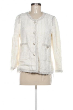 Damen Blazer Zara, Größe L, Farbe Weiß, Preis 28,99 €