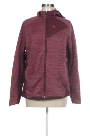 Bluză trening de femei Decathlon, Mărime XL, Culoare Roșu, Preț 134,99 Lei