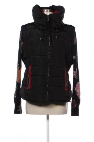 Dámska bunda  Desigual, Veľkosť L, Farba Čierna, Cena  59,00 €