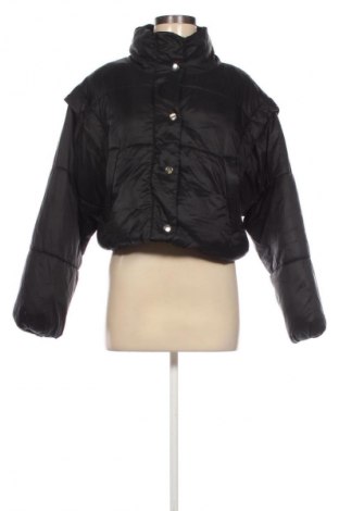Γυναικείο μπουφάν Pull&Bear, Μέγεθος M, Χρώμα Μαύρο, Τιμή 24,55 €