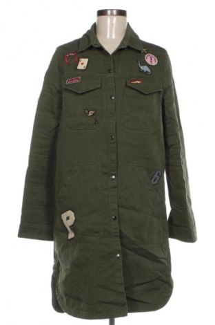 Geacă de femei Zara Trafaluc, Mărime M, Culoare Verde, Preț 165,99 Lei