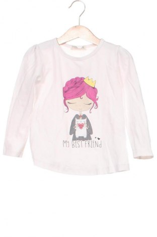 Kinder Shirt Breeze, Größe 2-3y/ 98-104 cm, Farbe Weiß, Preis 4,99 €