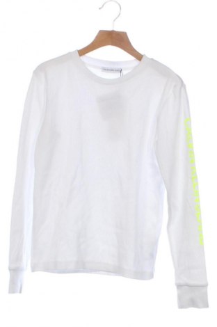 Kinder Shirt Calvin Klein Jeans, Größe 10-11y/ 146-152 cm, Farbe Weiß, Preis 34,99 €