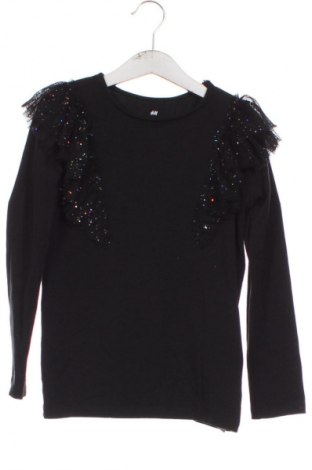 Gyerek blúz H&M, Méret 8-9y / 134-140 cm, Szín Fekete, Ár 1 719 Ft