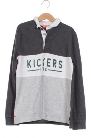 Детска блуза Kickers, Размер 11-12y/ 152-158 см, Цвят Многоцветен, Цена 23,00 лв.