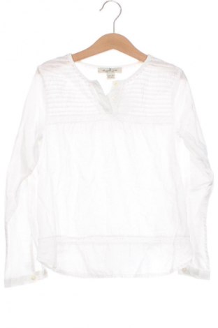 Детска блуза Massimo Dutti, Размер 6-7y/ 122-128 см, Цвят Бял, Цена 20,00 лв.