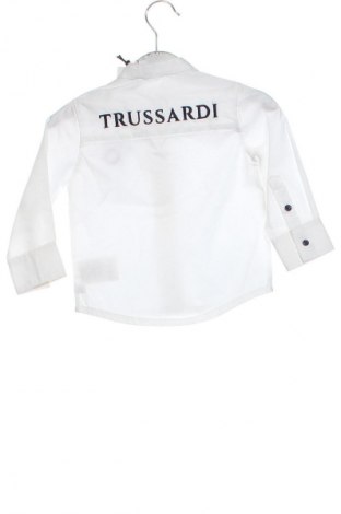Gyerek blúz Trussardi, Méret 3-6m / 62-68 cm, Szín Fehér, Ár 23 449 Ft