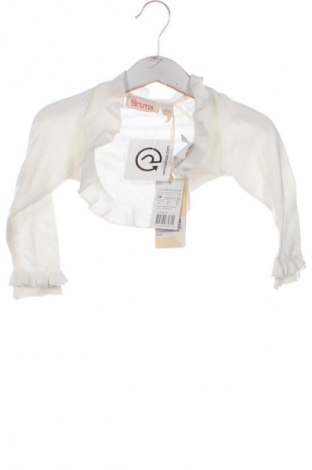 Kinder Strickjacke Brums, Größe 12-18m/ 80-86 cm, Farbe Weiß, Preis 15,99 €