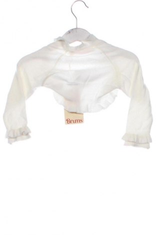 Kinder Strickjacke Brums, Größe 12-18m/ 80-86 cm, Farbe Weiß, Preis 15,99 €