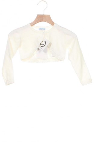Pulover cu nasturi pentru copii Mayoral, Mărime 18-24m/ 86-98 cm, Culoare Alb, Preț 147,00 Lei