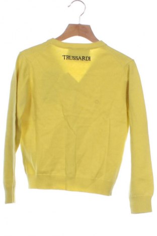 Kinder Strickjacke Trussardi Junior, Größe 6-7y/ 122-128 cm, Farbe Gelb, Preis 87,99 €