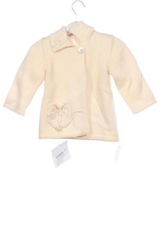 Pulover cu nasturi pentru copii Unbranded, Mărime 3-6m/ 62-68 cm, Culoare Ecru, Preț 322,99 Lei