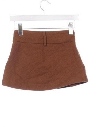 Fustă pentru copii Zara, Mărime 7-8y/ 128-134 cm, Culoare Maro, Preț 62,99 Lei