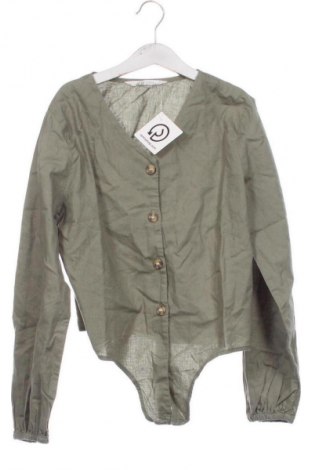 Kinderhemd H&M, Größe 11-12y/ 152-158 cm, Farbe Grün, Preis 4,99 €