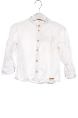 Παιδικό πουκάμισο H&M, Μέγεθος 18-24m/ 86-98 εκ., Χρώμα Λευκό, Τιμή 4,99 €