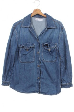 Dětská košile  Zara, Velikost 10-11y/ 146-152 cm, Barva Modrá, Cena  176,00 Kč
