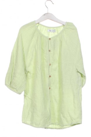Detská košeľa  Zara, Veľkosť 10-11y/ 146-152 cm, Farba Zelená, Cena  17,90 €