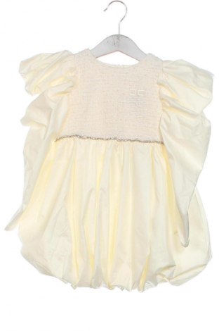 Dziecięca sukienka Elisabetta Franchi, Rozmiar 18-24m/ 86-98 cm, Kolor ecru, Cena 964,99 zł