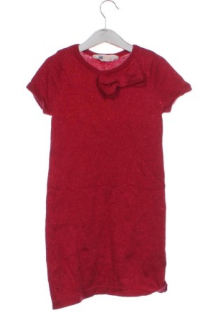 Dětské šaty  H&M, Velikost 6-7y/ 122-128 cm, Barva Červená, Cena  389,00 Kč