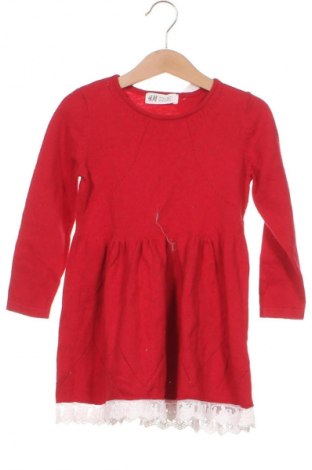 Kinderkleid H&M, Größe 2-3y/ 98-104 cm, Farbe Rot, Preis 9,99 €