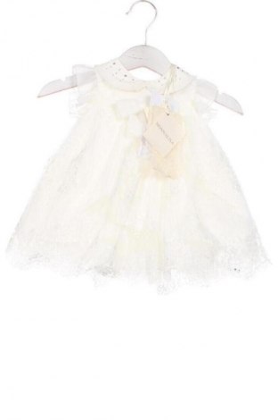 Dětské šaty  Monnalisa, Velikost 2-3m/ 56-62 cm, Barva Bílá, Cena  1 849,00 Kč