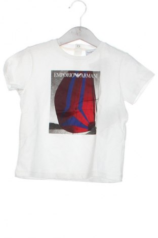 Dětské tričko  Emporio Armani, Velikost 18-24m/ 86-98 cm, Barva Bílá, Cena  1 329,00 Kč