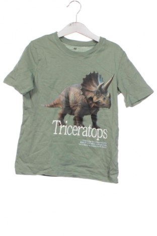Detské tričko H&M, Veľkosť 7-8y/ 128-134 cm, Farba Zelená, Cena  4,95 €