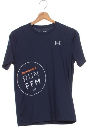 Детска тениска Under Armour, Размер 12-13y/ 158-164 см, Цвят Син, Цена 37,02 лв.