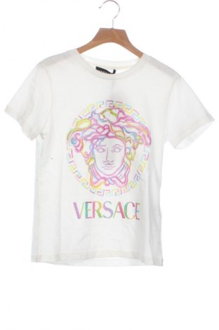 Детска тениска Versace Jeans, Размер 9-10y/ 140-146 см, Цвят Бял, Цена 55,99 лв.