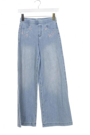 Dětské džíny  H&M, Velikost 11-12y/ 152-158 cm, Barva Modrá, Cena  279,00 Kč