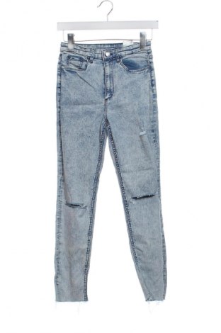 Dětské džíny  H&M, Velikost 11-12y/ 152-158 cm, Barva Modrá, Cena  279,00 Kč