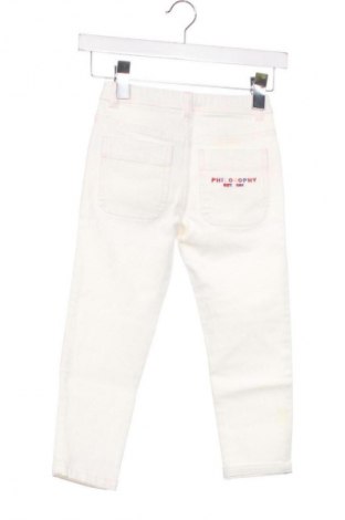 Dziecięce jeansy Philosophy Di Lorenzo Serafini, Rozmiar 4-5y/ 110-116 cm, Kolor Biały, Cena 1 059,99 zł