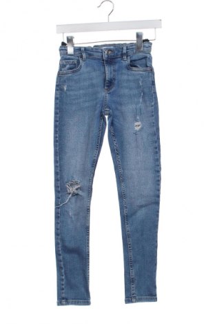 Dětské džíny  Zara, Velikost 10-11y/ 146-152 cm, Barva Modrá, Cena  354,00 Kč