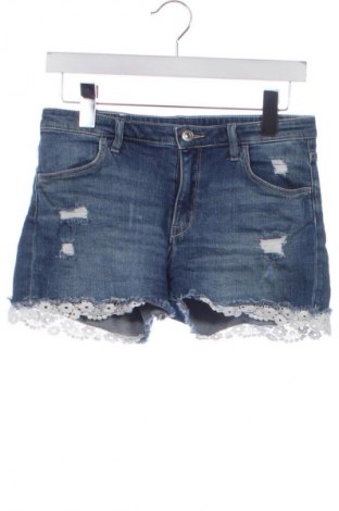Dětské krátké kalhoty  H&M, Velikost 14-15y/ 168-170 cm, Barva Modrá, Cena  149,00 Kč
