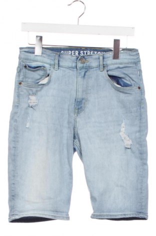 Dětské krátké kalhoty  H&M, Velikost 14-15y/ 168-170 cm, Barva Modrá, Cena  177,00 Kč