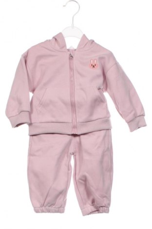Dětský komplet  Unbranded, Velikost 9-12m/ 74-80 cm, Barva Popelavě růžová, Cena  380,00 Kč