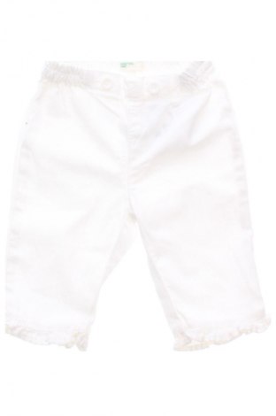 Dětské kalhoty  United Colors Of Benetton, Velikost 1-2m/ 50-56 cm, Barva Bílá, Cena  209,00 Kč
