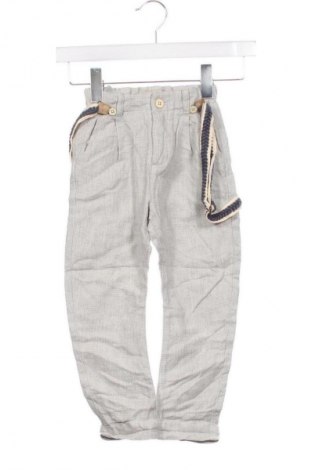 Детски панталон Zara, Размер 4-5y/ 110-116 см, Цвят Сив, Цена 6,99 лв.