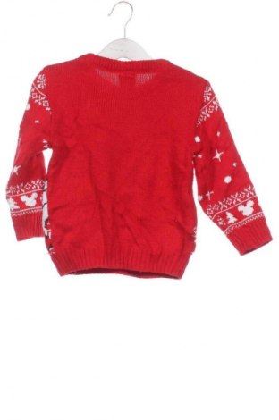 Dětský svetr  Disney, Velikost 18-24m/ 86-98 cm, Barva Červená, Cena  249,00 Kč
