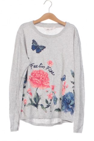 Dětský svetr  H&M, Velikost 12-13y/ 158-164 cm, Barva Šedá, Cena  215,00 Kč