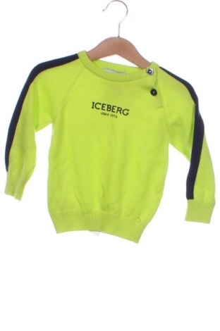 Dětský svetr  Iceberg, Velikost 6-9m/ 68-74 cm, Barva Zelená, Cena  1 679,00 Kč