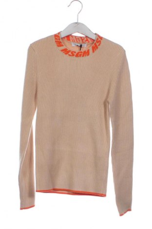 Dziecięcy sweter MSGM, Rozmiar 9-10y/ 140-146 cm, Kolor Beżowy, Cena 432,99 zł