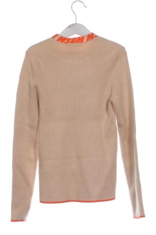 Dziecięcy sweter MSGM, Rozmiar 9-10y/ 140-146 cm, Kolor Beżowy, Cena 432,99 zł