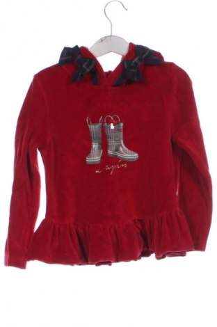 Dětská mikina  Lapin House, Velikost 5-6y/ 116-122 cm, Barva Červená, Cena  787,00 Kč