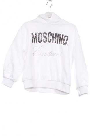 Kinder Sweatshirts Moschino, Größe 4-5y/ 110-116 cm, Farbe Weiß, Preis 102,99 €